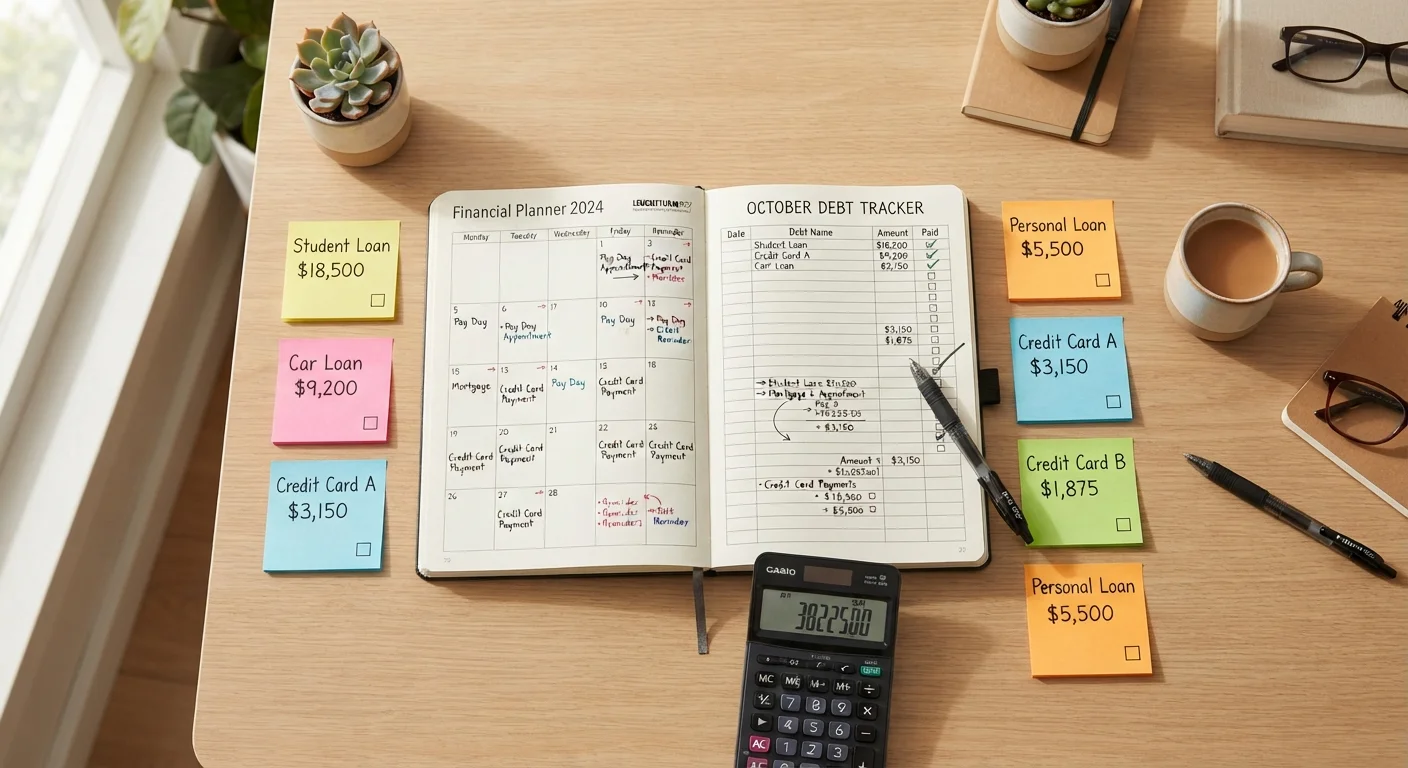 A Month-by-Month Framework for Tackling Multiple Debts at Once