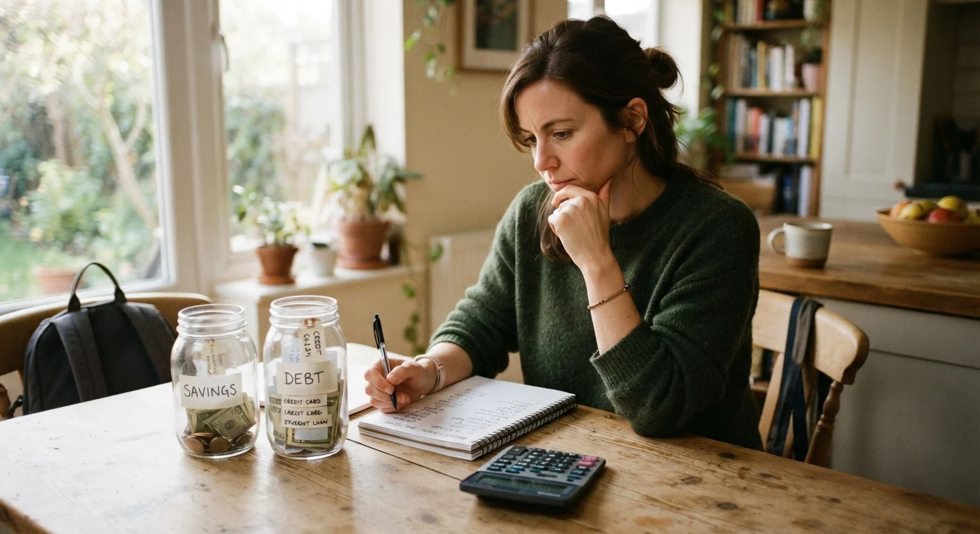 Before You Drain Your Savings to Pay Off Debt, Consider This