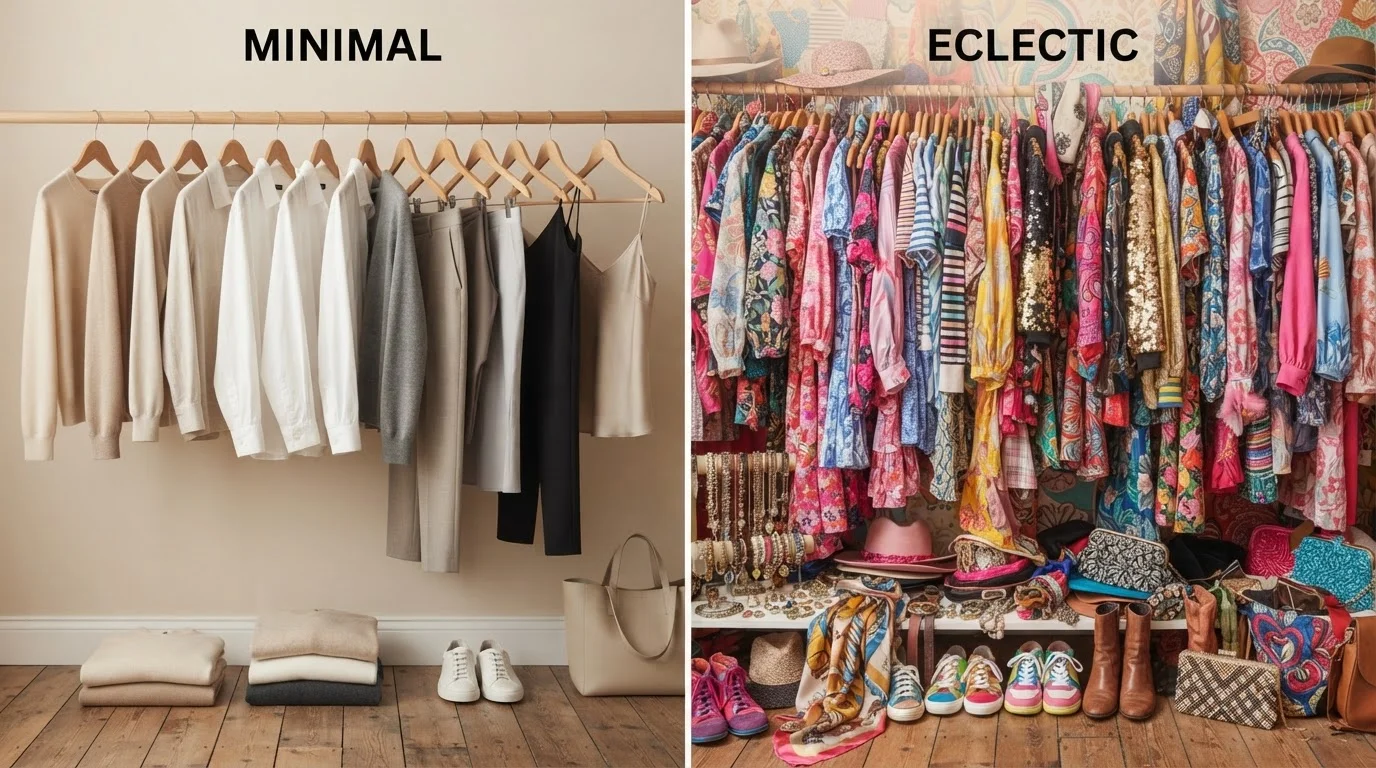 Capsule Wardrobe vs. Maximalist Dressing: Two Philosophies of Getting Dressed