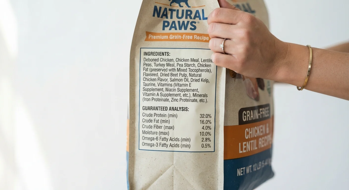 Decoding Pet Food Labels: Ingredients, Guarantees, and Marketing Language