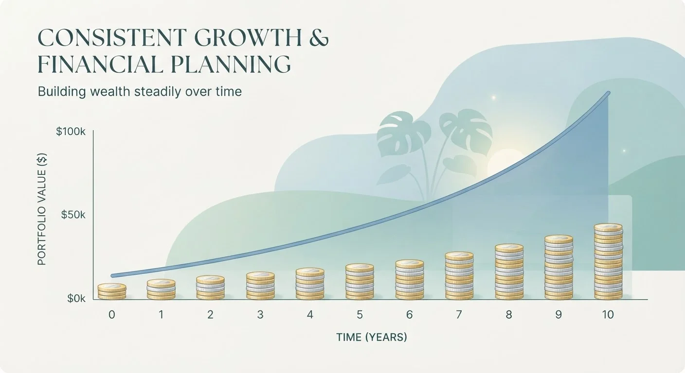 Dollar-Cost Averaging: The Investing Concept Behind Steady, Recurring Contributions