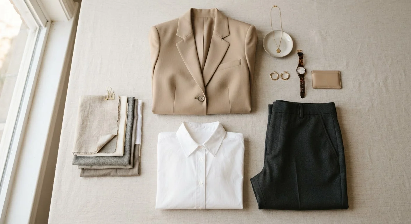 Fit, Fabric, and Finish: The Three Levers That Define How Clothes Look on You