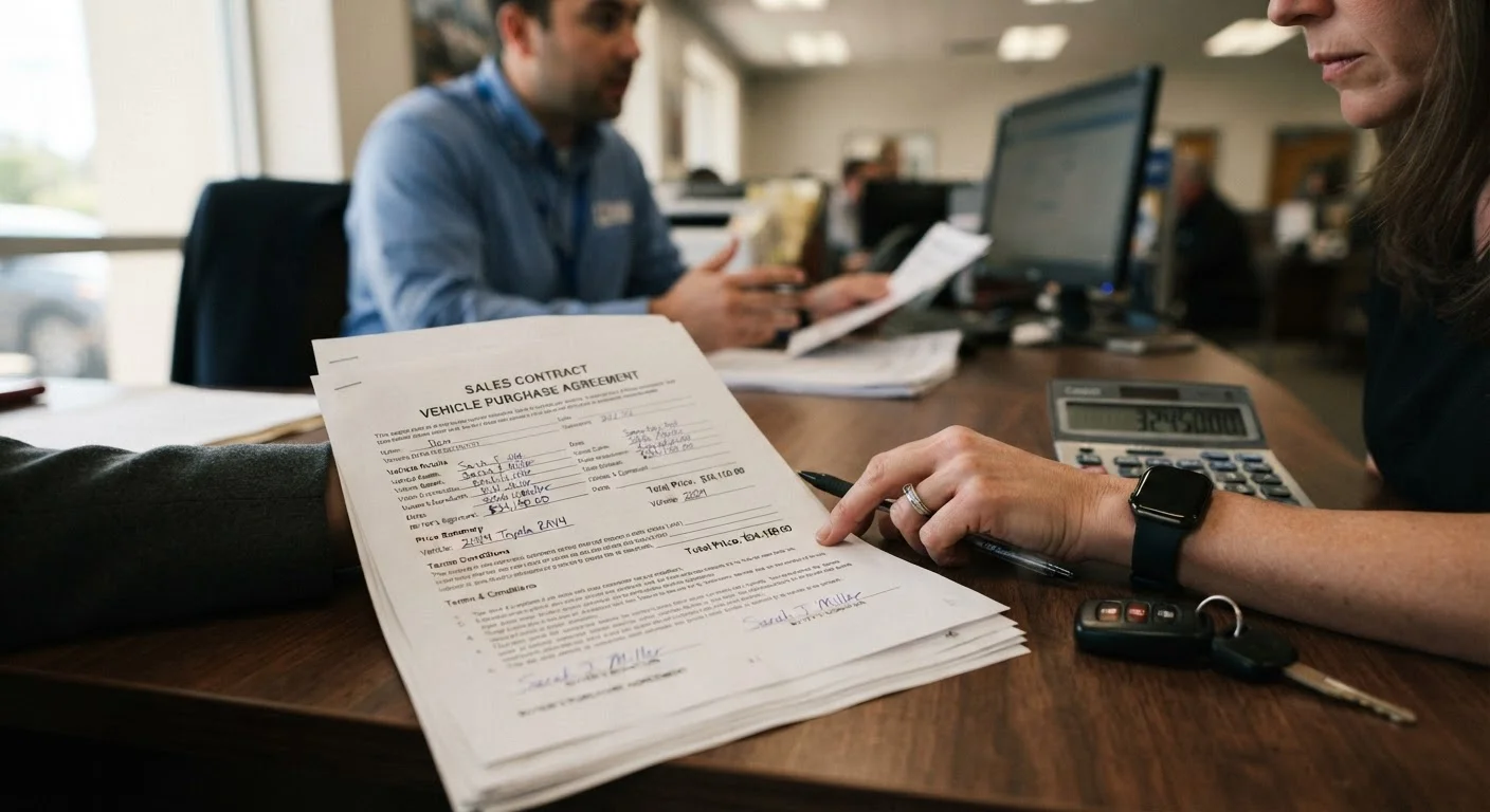Hidden Fees That Show Up on Car Buying Contracts