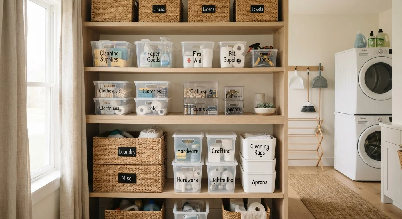 Home Storage Solutions: A Plain-Language Guide to Containers, Labels, and Systems