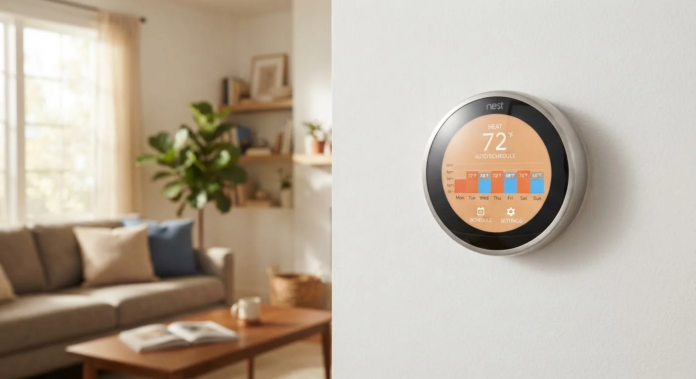 How a Smart Thermostat Learns Your Schedule