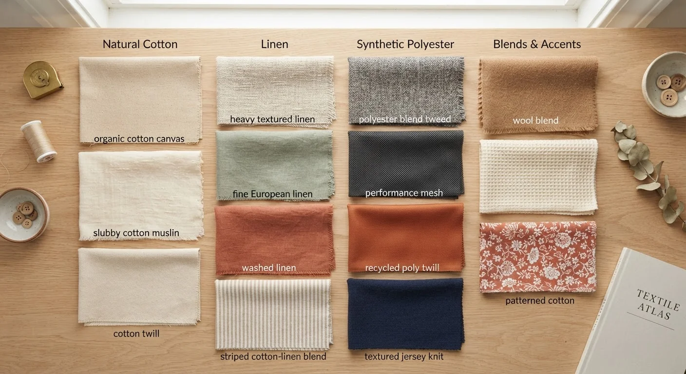 Natural Fibers vs. Synthetic Fabrics: What Actually Belongs in an Everyday Wardrobe