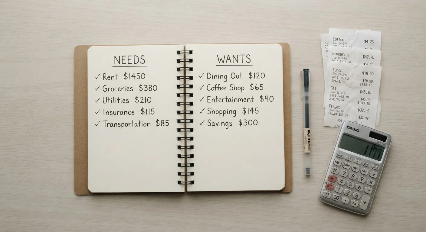 Needs vs. Wants: Drawing a Realistic Line