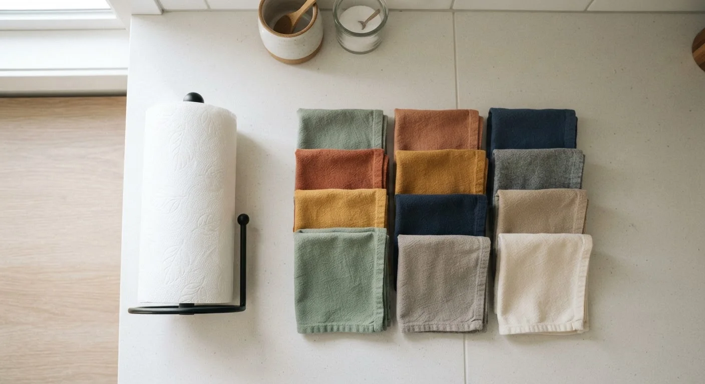 Paper Towels vs. Reusable Cloths: Which Actually Costs Less Over Time