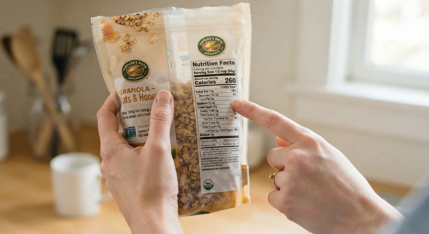 Reading a Nutrition Facts Label Without Getting Confused
