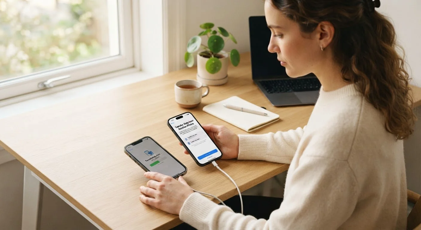 Setting Up a New Smartphone Without Losing Anything
