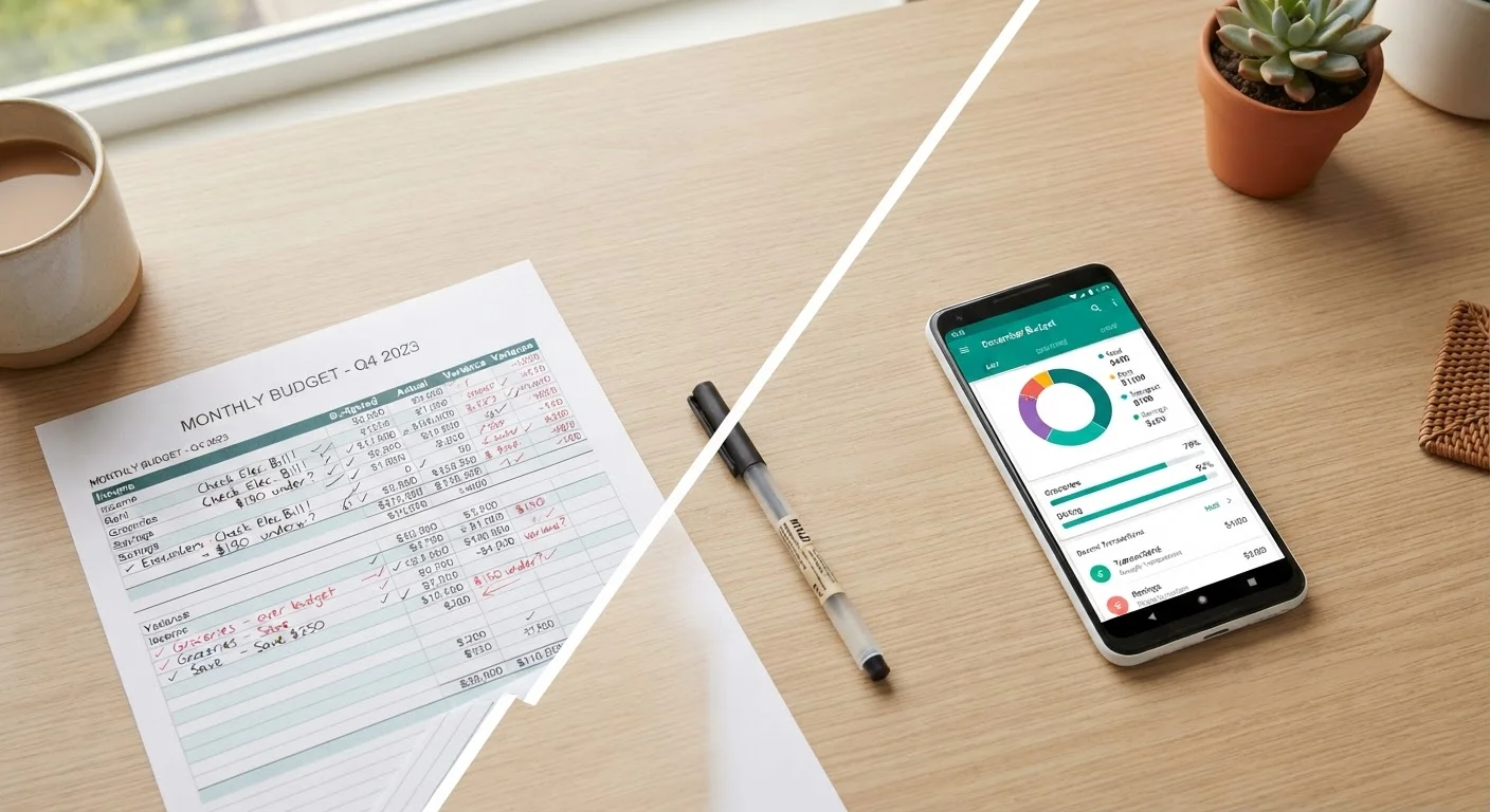 Spreadsheet Budget vs. Budgeting App: Which Approach Fits Your Style?