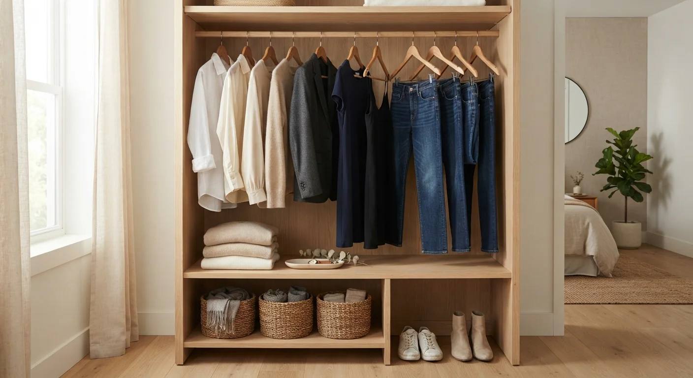 The Capsule Wardrobe Explained: Why Fewer Clothes Can Mean More Outfits