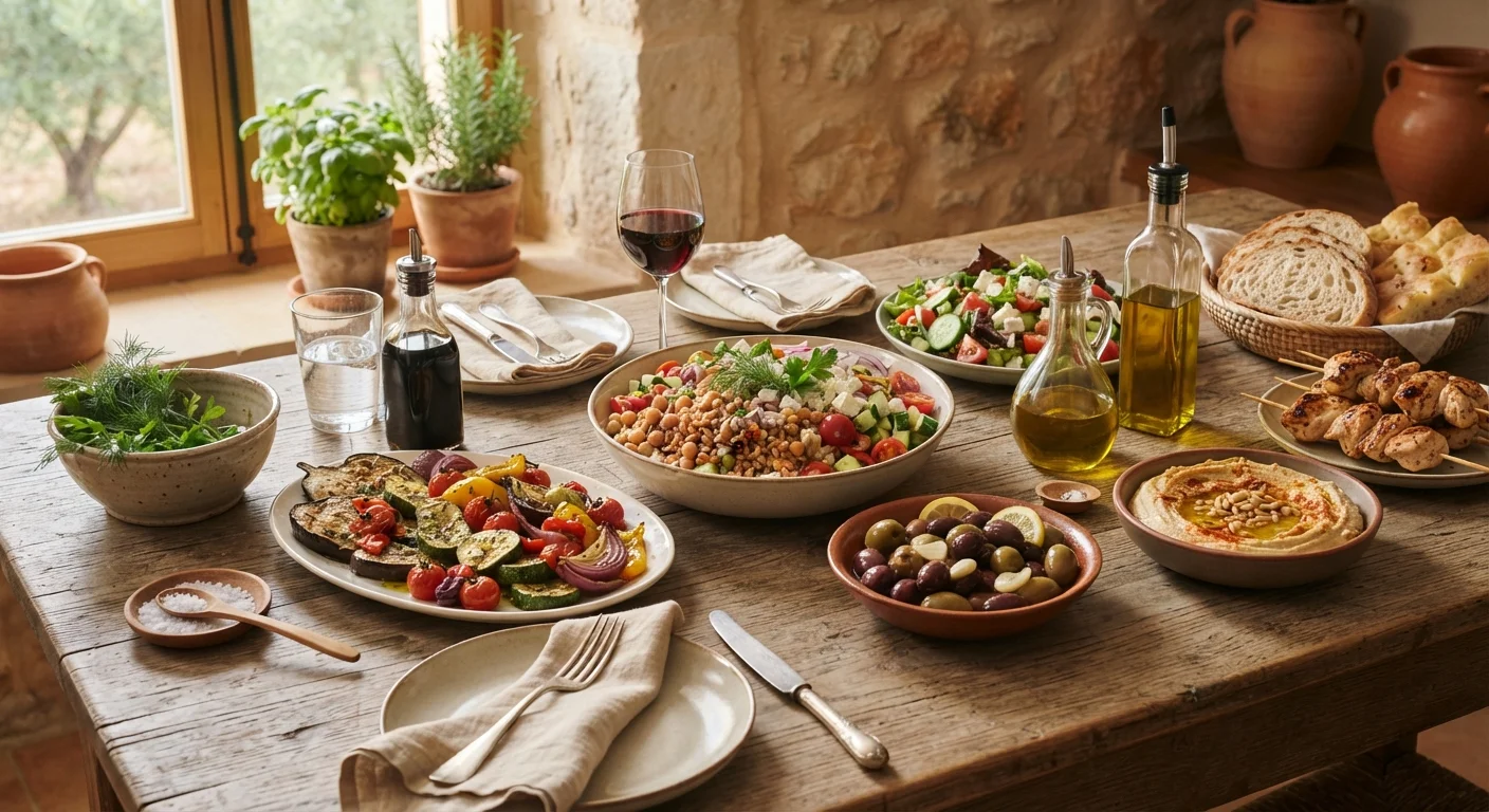 The Mediterranean Eating Pattern: What It Actually Looks Like Day to Day