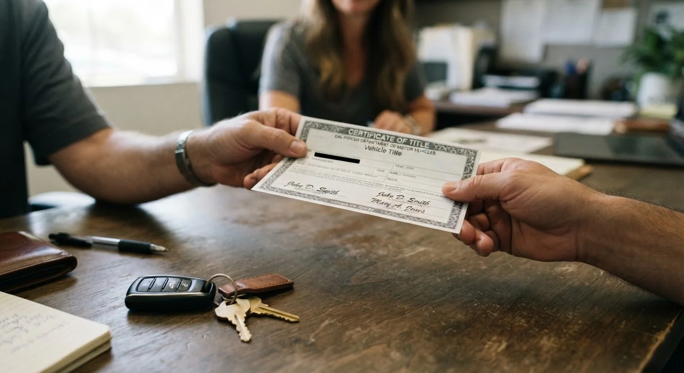 Transferring a Car Title: What the Process Actually Involves