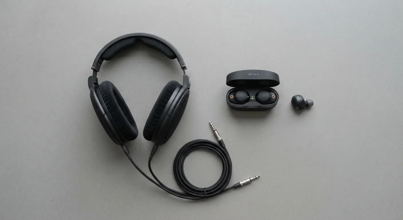 Wired Headphones vs Bluetooth: What You're Actually Trading Off